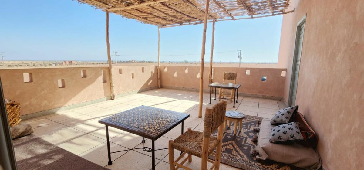 terrasse chambre 1 marrakech